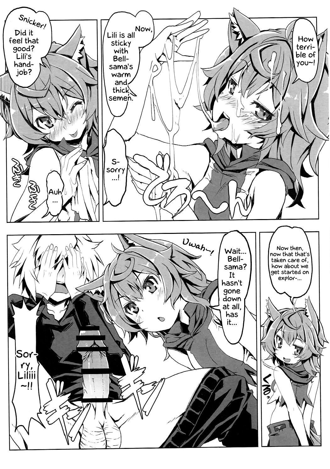 Hentai Manga Comic-Lili's Dungeon Support Activities-Read-9